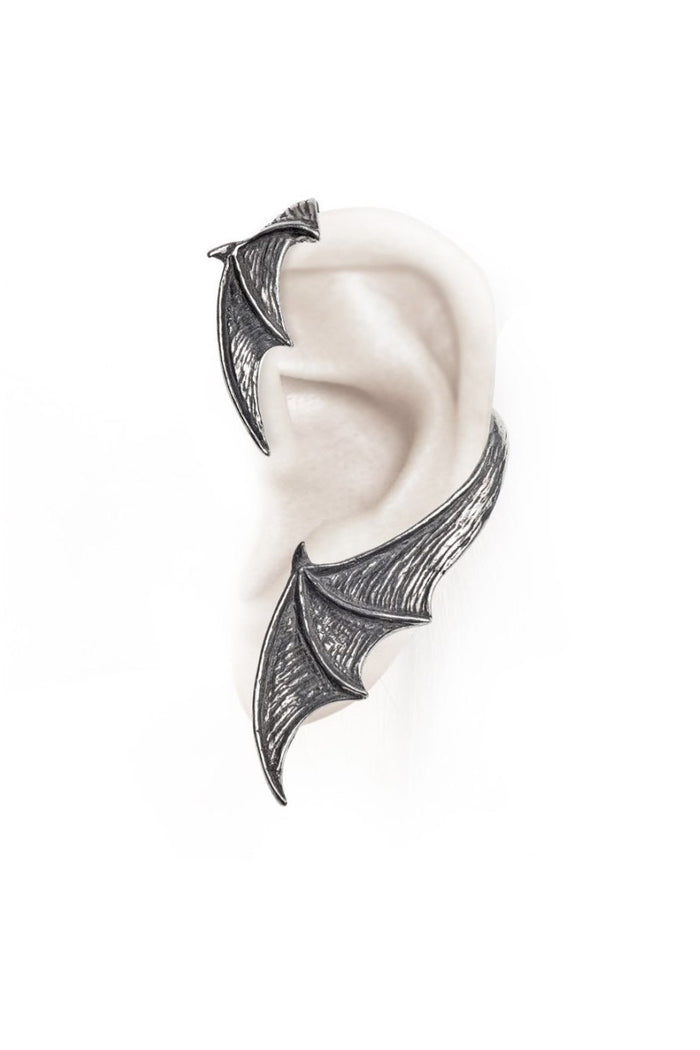 bat shaped ear wrap by alchemy