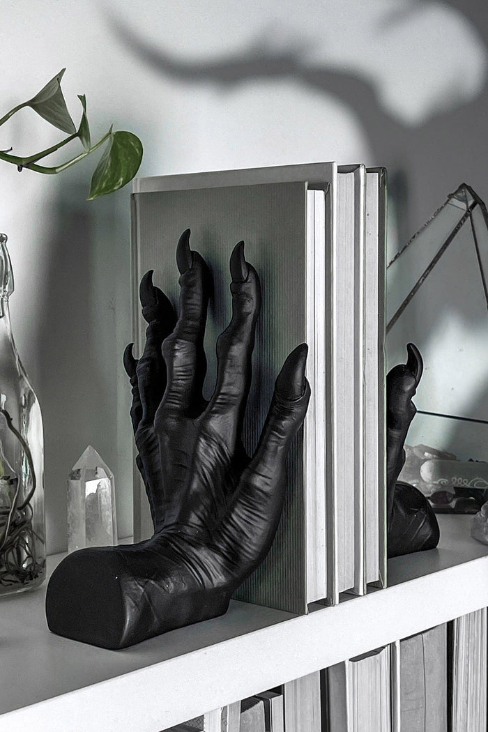witchy hands bookends