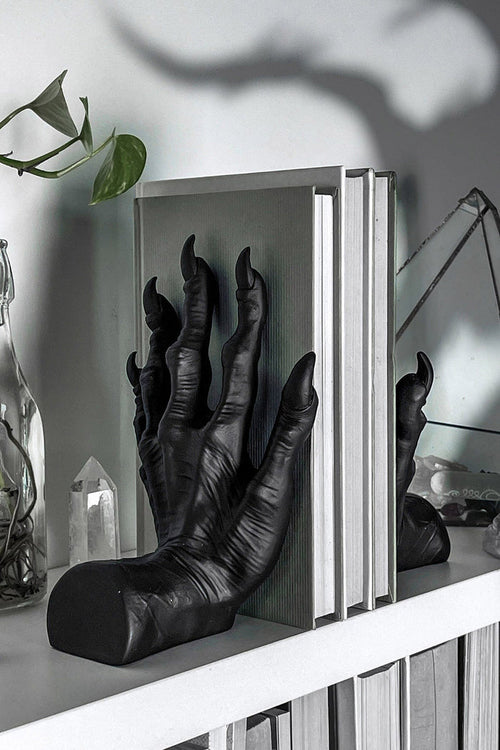 witchy hands bookends