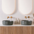 Lifestyle ADP Margot 360mm Above Counter Basin Matte Forest TOPCMAR360MF - The Blue Space