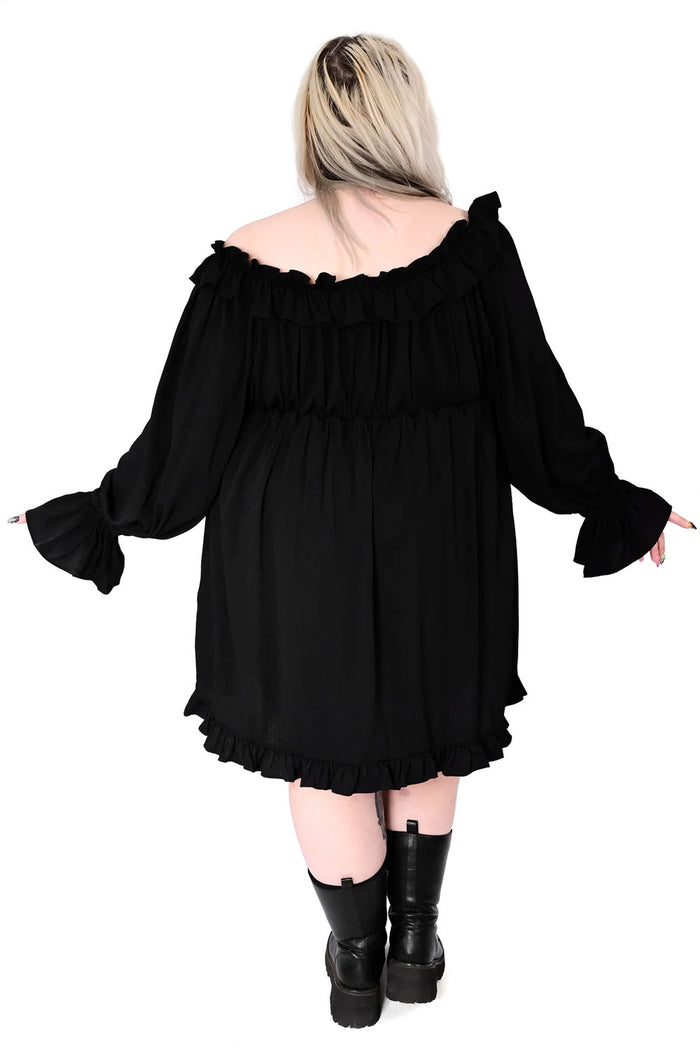 Fox Blood Anya Dress available in plus sizes for women