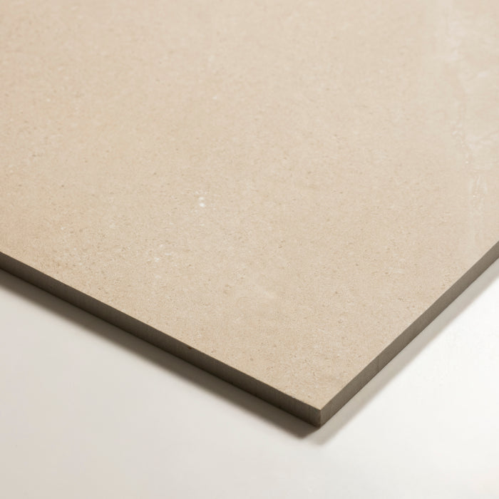 Oblique Ardenne Beige Travertine Look Porcelain Tile P4 300×600mm TURBE3 - The Blue Space