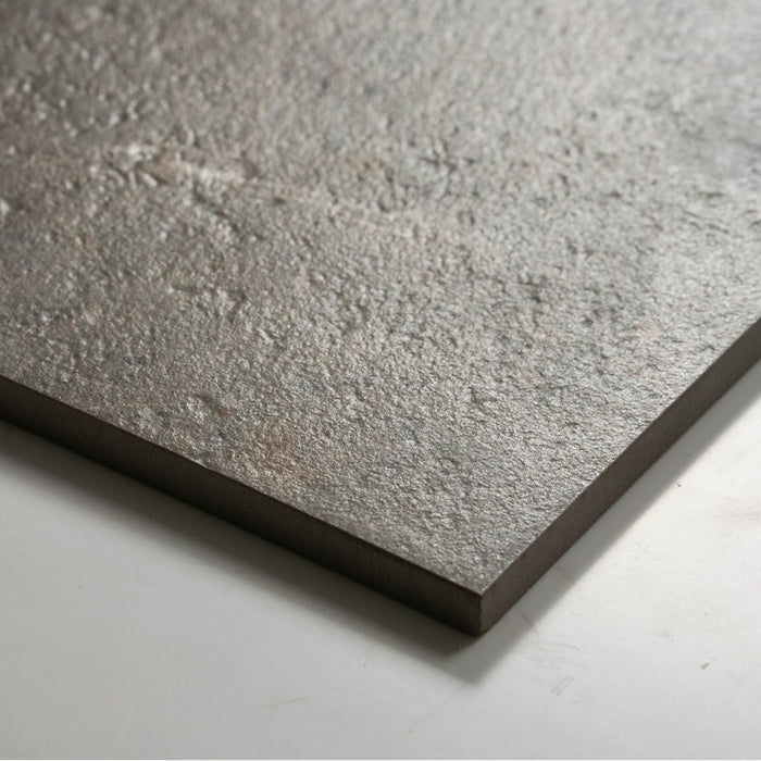 Oblique Auralis Grey Brown Honed Porcelain Tile 600 x 1200mm 612ARDASH - The Blue Space