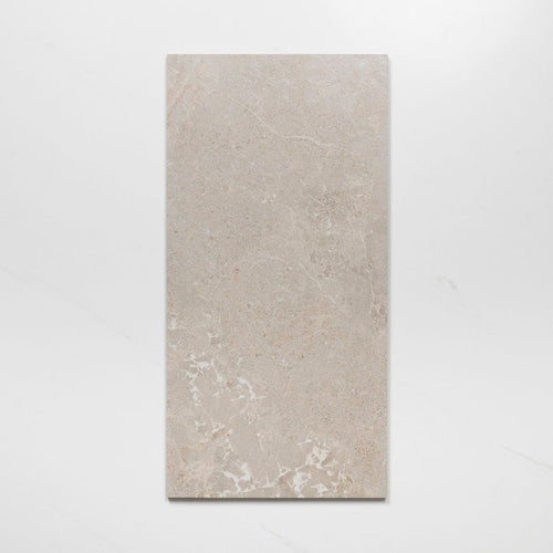 Single no Hand Auralis Taupe Honed Porcelain Tile 300 x 600mm 36ARDGEH - The Blue Space