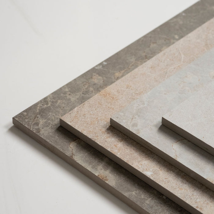 Variations Auralis Warm Grey P5 External Porcelain Tile 600 x 600mm 6ARDLGX - The Blue Space