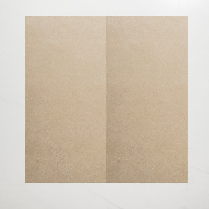 Pattern Lay No Hand Avedon Beige Limestone Look Porcelain Tile P3 300×600mm PROBEI3 - The Blue Space