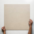 Single With Hand Avedon Chalk Limestone Look Porcelain Outdoor Tile P5 600×600mm PROCHA5 - The Blue Space