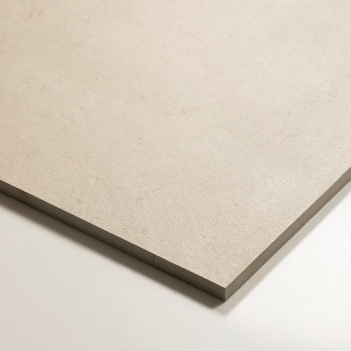 Oblique Avedon Chalk Limestone Look Porcelain Tile P3 600×600mm PROCHA4 - The Blue Space