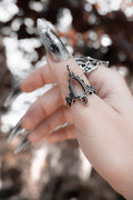 gothic cathedral steel ring