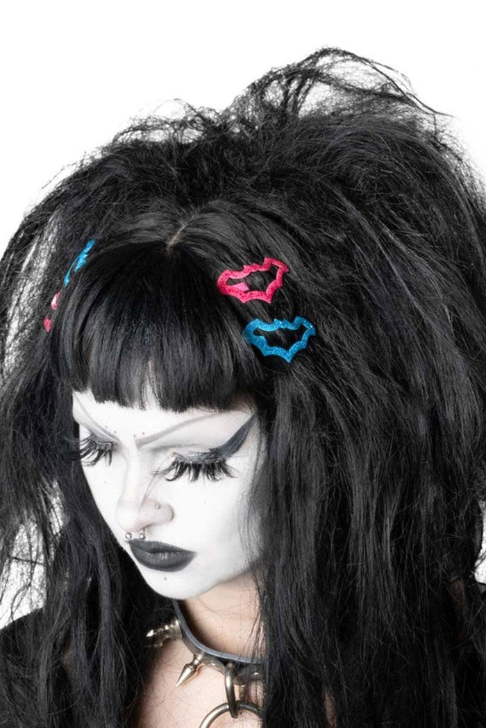 bat shaped hair clips