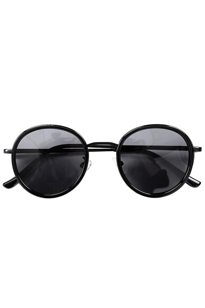 gothic black circle sunglasses by foxblood