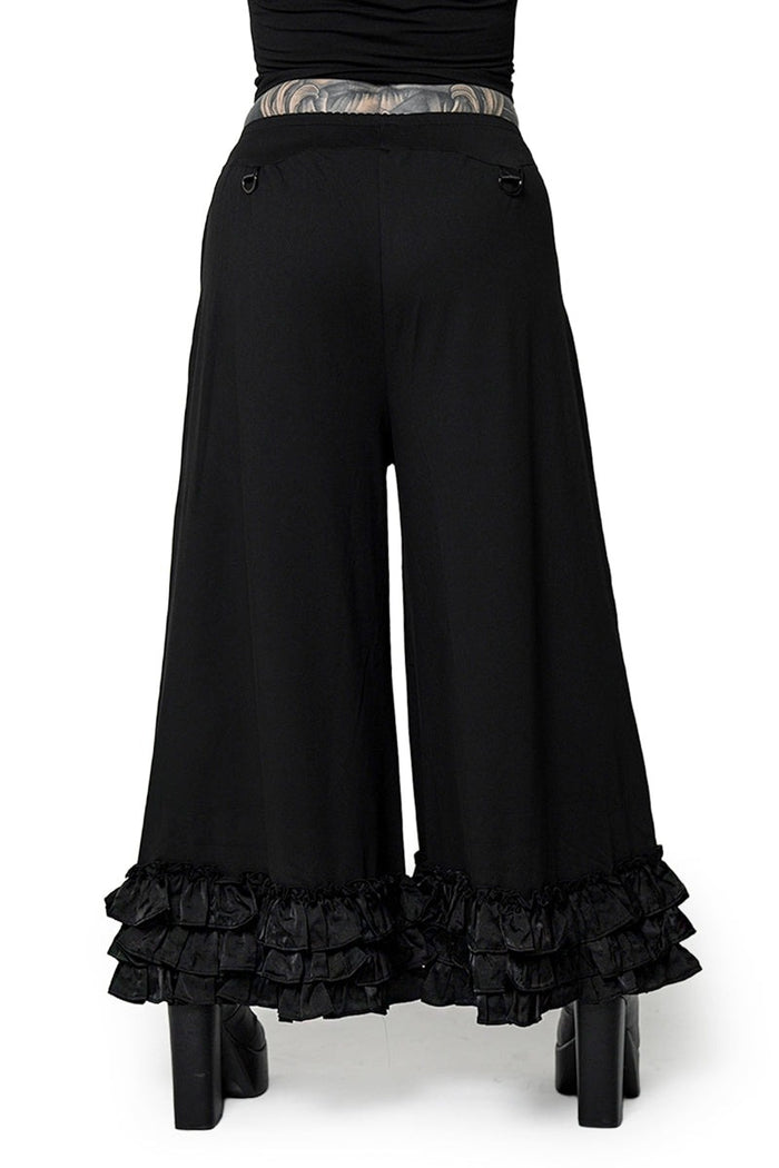 black gothic pantaloon bloomers