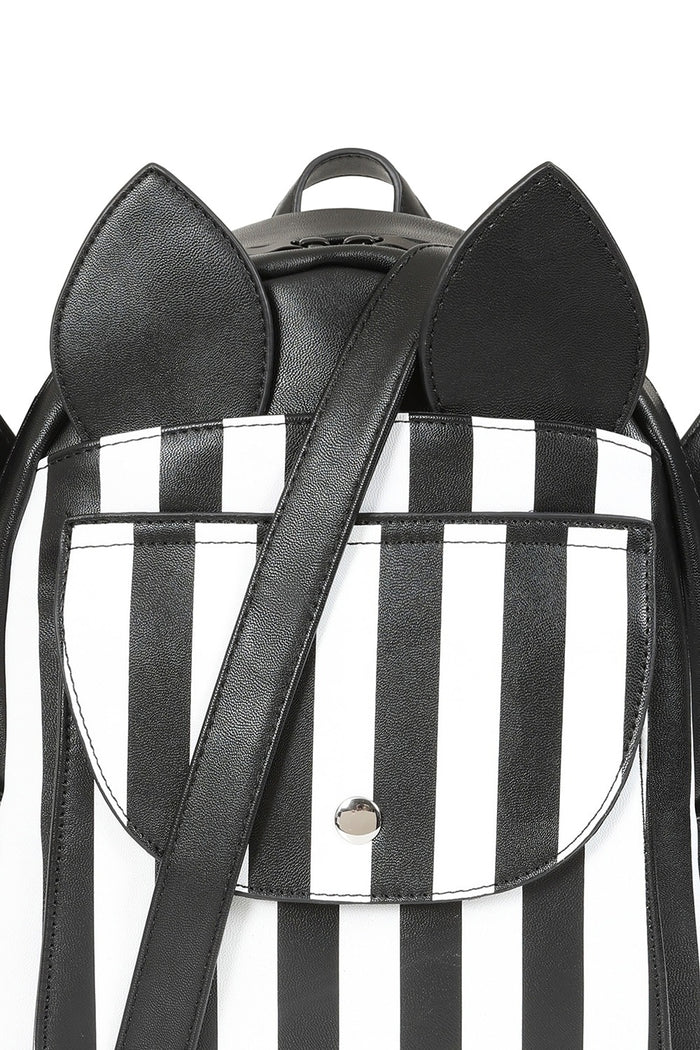 mini striped scene backpack