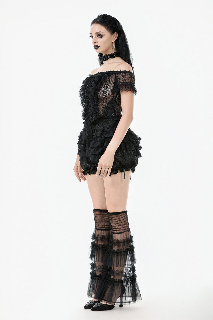 coquette leg warmers