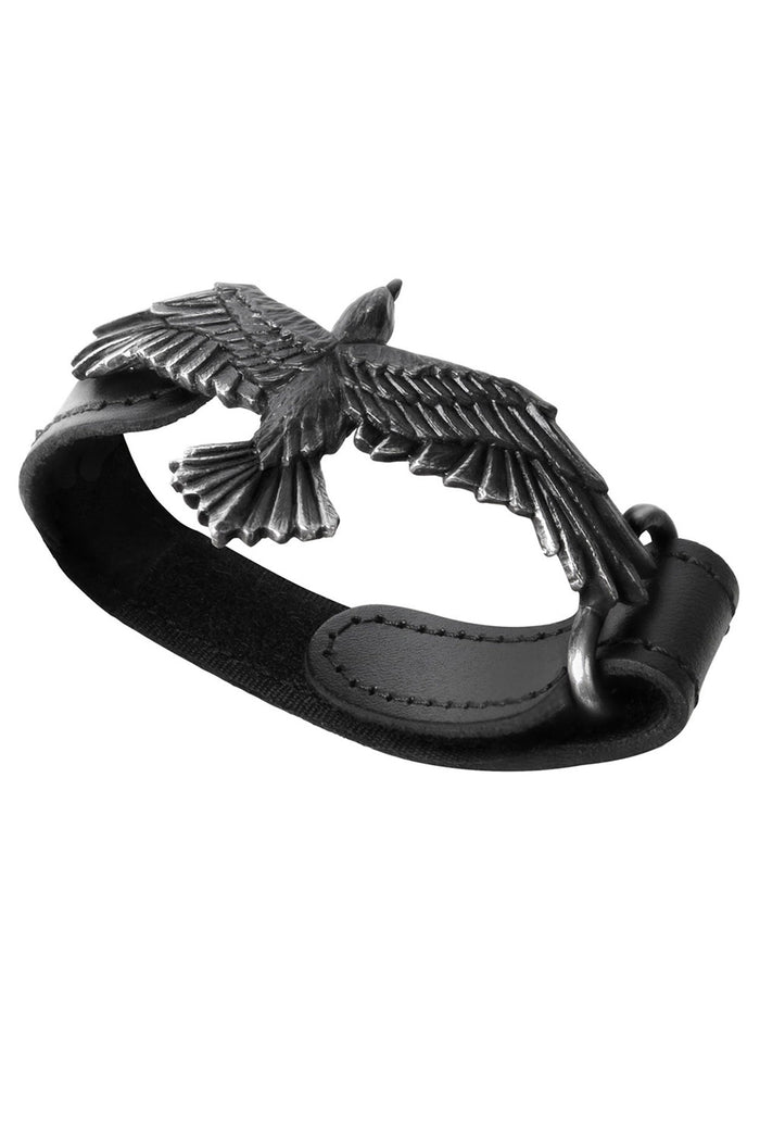 nordic norse odin raven bracelet cuff