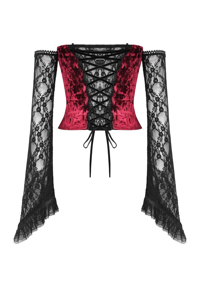 Blood Pact Corset Top - womens tops - VampireFreaks - Dark In Love