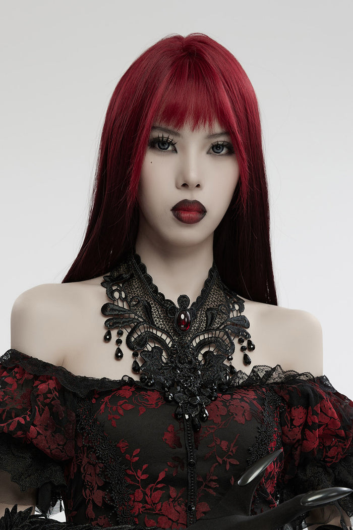 vampire gothic choker necklace