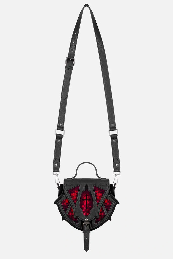 ornate gothic cathedral shoulder bag by restyle