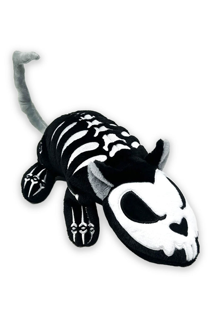 creepy cute skeleton rat plushie