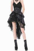 Dark In Love womens gothic dovetail lolita skirt