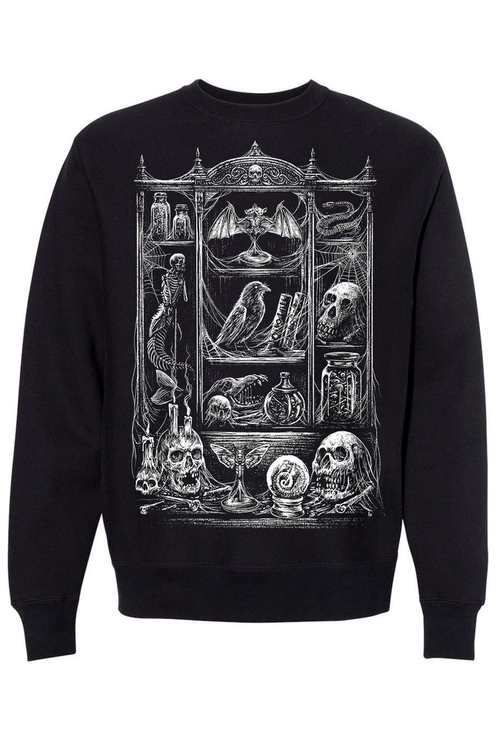 taxidermy bat and wet specimen oddities sweater