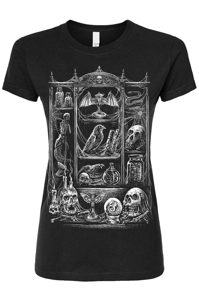 gothic mermaid skeleton shirt