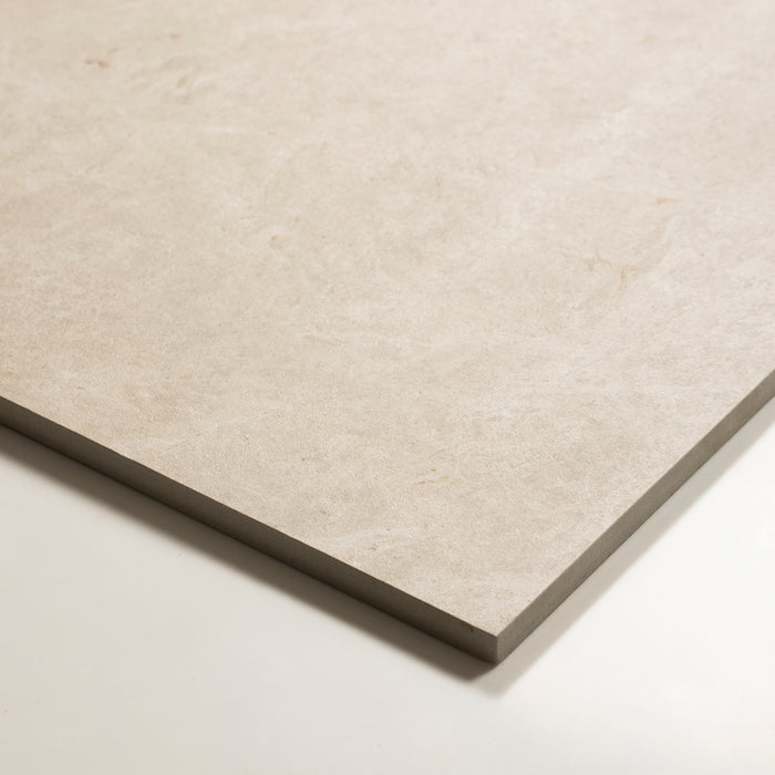 Oblique Cairnwell White Stone Look Porcelain Tile P3 300×600mm WITHWHI3 - The Blue Space