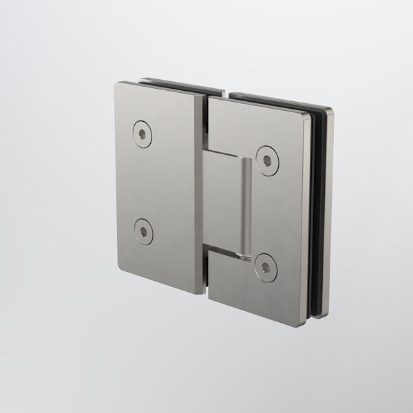Caroma Glass to Glass Shower Door Hinge Brushed Nickel 14228016BN - The Blue Space