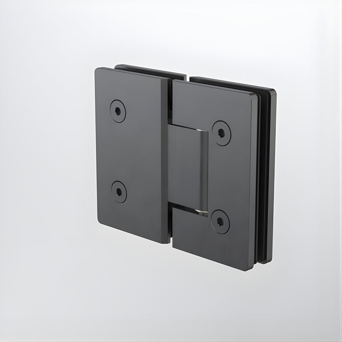 Back Caroma Glass to Glass Shower Door Hinge Gunmetal 14228016GM - The Blue Space