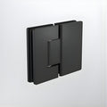 Caroma Glass to Glass Shower Door Hinge Matte Black 14228016B - The Blue Space