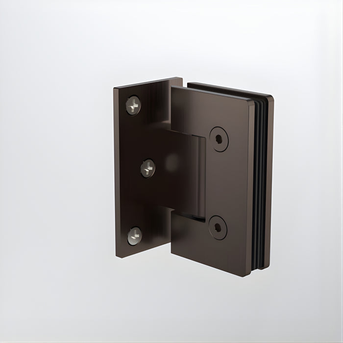 Back Caroma Glass to Wall Shower Door Hinge Brushed Bronze 14228004BBZ - The Blue Space