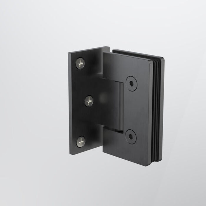 Back Caroma Glass to Wall Shower Door Hinge Gunmetal 14228004GM - The Blue Space