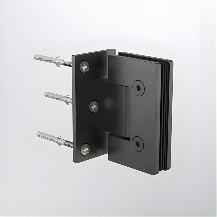 Back With Screw Caroma Glass to Wall Shower Door Hinge Gunmetal 14228004GM - The Blue Space