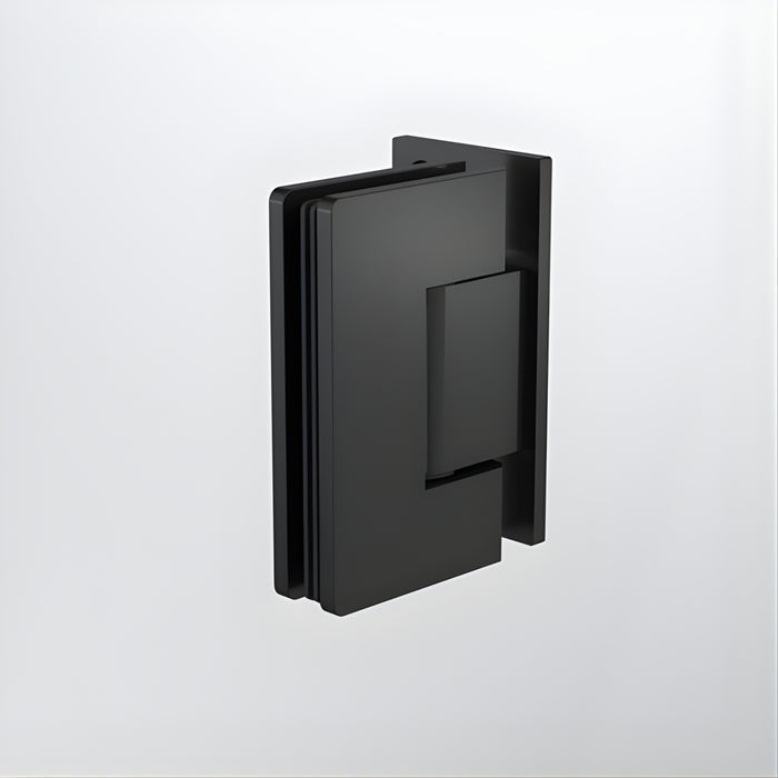 Caroma Glass to Wall Shower Door Hinge Matte Black 14228004B - The Blue Space