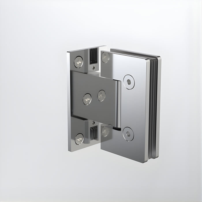 Back Caroma Glass to Wall Shower Door Hinge Polished Stainless Steel 14228004PSS - The Blue Space