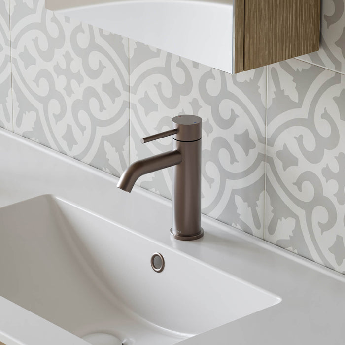 Caroma Liano II Basin Mixer  - Brushed Bronze 96341BBZ6AF - The Blue Space