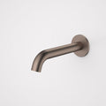 Caroma Liano II Basin/Bath Outlet 175mm - Round Cover Plate - Brushed Bronze 96372BBZ6AF - The Blue Space