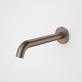 Caroma Liano II Basin/Bath Outlet 210mm - Round Cover Plate - Brushed Bronze 96374BBZ6AF - The Blue Space