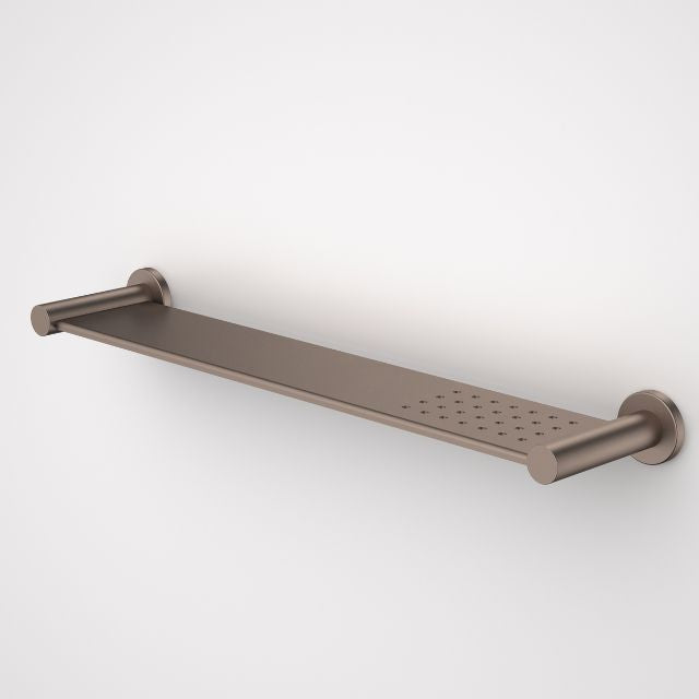 Caroma Liano II Bathroom Shelf - Brushed Bronze 96449BBZ - The Blue Space