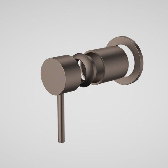 Caroma Liano II Bath/Shower Trim Kit - Round - Brushed Bronze 96363BBZ - The Blue Space