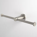 Caroma Liano II Double Toilet Roll Holder - Brushed Nickel 96442BN - The Blue Space