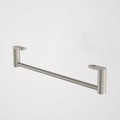 Caroma Liano II Hand Wall Basin Integrated Towel Rail - Brushed Nickel 96457BN - The Blue Space