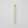 Caroma Liano II Heated Towel Rail - Vertical - Brushed Brass