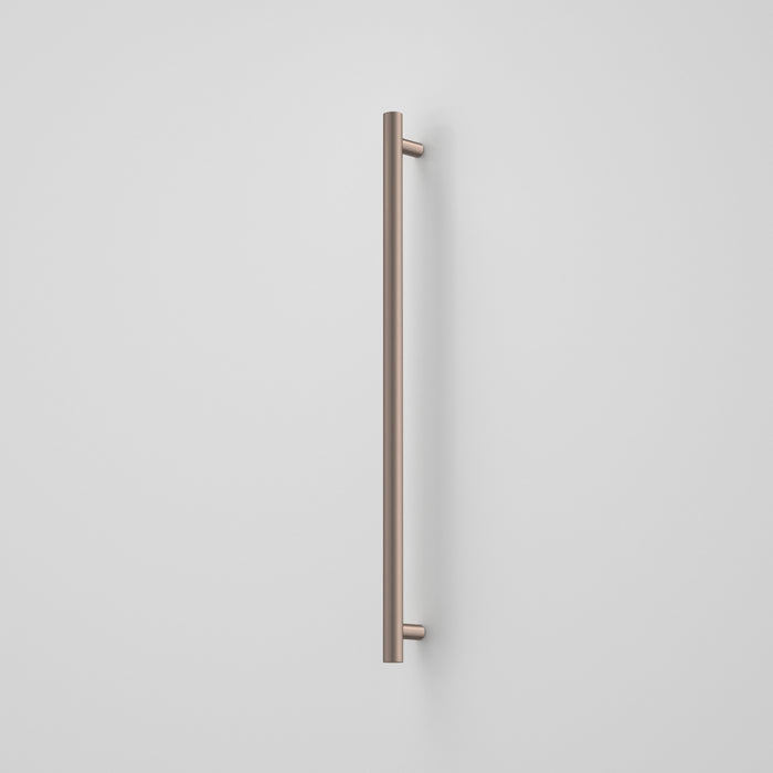 Caroma Liano II Heated Towel Rail - Vertical - Brushed Bronze 11225050BBZ - The Blue Space