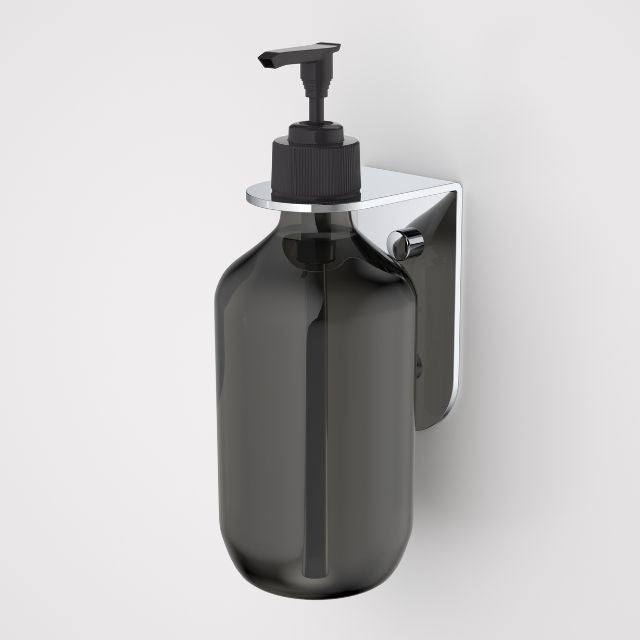 Caroma Liano II Soap Bottle Holder With Bottle - Chrome 96450C - The Blue Space