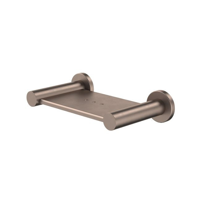 Angle Caroma Liano II Soap Dish - Brushed Bronze 96453BBZ - The Blue Space