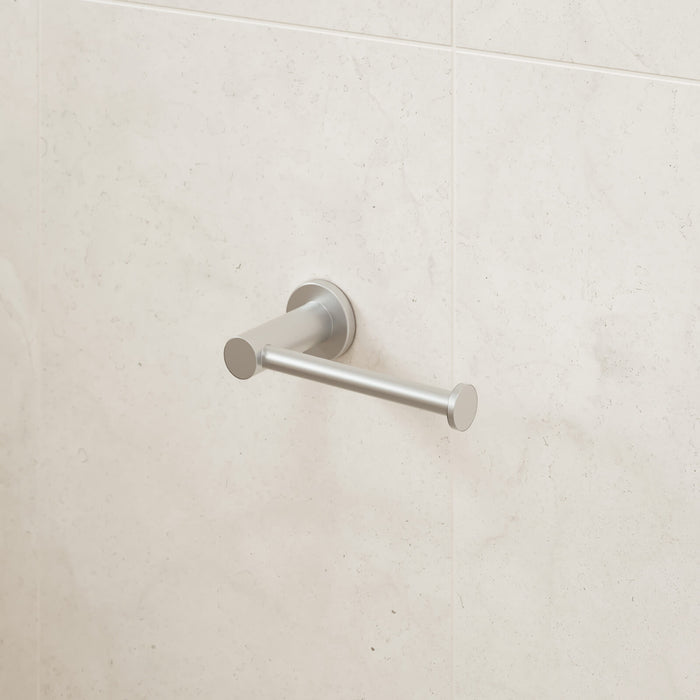 Caroma Liano II Toilet Roll Holder Brushed Nickel  | The Blue Space
