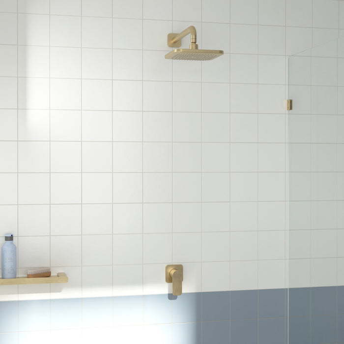 Caroma Luna II Bath/Shower Mixer - Brushed Brass