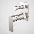 Caroma Luna II Bath/Shower with Diverter Trim Kit - Brushed Nickel 68210BN - The Blue Space