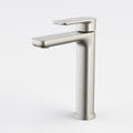 Caroma Luna II Mid Basin Mixer - Brushed Nickel 68199BN6AF - The Blue Space